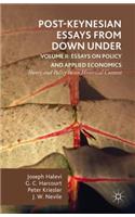 Post-Keynesian Essays from Down Under Volume II: Essays on Policy and Applied Economics