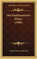 Die Kaufmaanische Bilanz (1908)