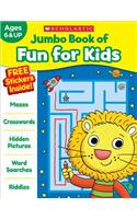 Jumbo Book of Fun for Kids Workbook
