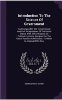 Introduction to the Science of Government