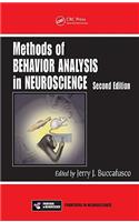 Methods of Behavior Analysis in Neuroscience