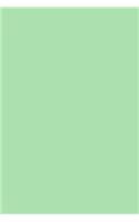 Journal Light Celadon Green Color Simple Plain Green: (Notebook, Diary, Blank Book)