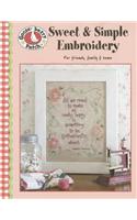 Gooseberry Patch Sweet & Simple Embroidery: (Gooseberry Patch (Leisure Arts))