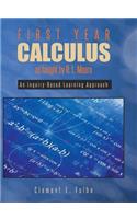 First Year Calculus as Taught by R. L. Moore