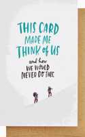 Em & Friends We Would Never Card