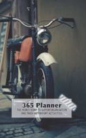 365 Planner: Large professional planner for all your diary and organisational needs and tracking your motorsport adventures on a weekly basis - Page per week dia