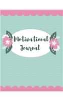 Motivational Journal: Daily positivity, gratitude notebook. Diary to write in for what you are grateful and your reflections. It takes onnly 5 minutes per day.