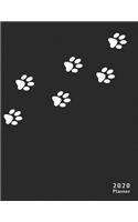 2020 PLANNER Naughty Cat Footprint