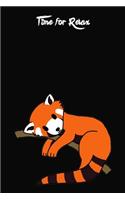 Time for Relax Red Panda
