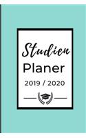 Studien Planer 2019 / 2020: A5 Coole Geschenkidee LINIERT zum Studium - Notizbuch für Studenten - Studienbeginn - Erstes Semester - Pruefung - Geburtstag - Terminkalender