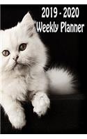 2019 - 2020 Weekly Planner: A 15 Month Planner for Cat Lovers