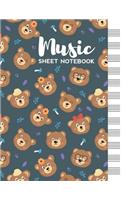 Music Sheet Notebook