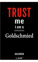 Kalender für Goldschmiede / Goldschmied / Goldschmiedin: Immerwährender Kalender / 365 Tage Tagebuch / Journal [3 Tage pro Seite] für Notizen, Planung / Planungen / Planer, Erinnerungen, Sprüche