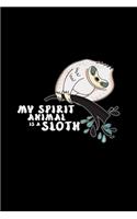 My spirit animal is a sloth