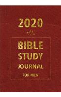 Bible Study Journal 2020 for men