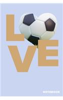 I love Soccer Notebook
