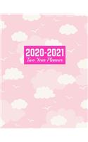 2020-2021 Two Year Planner: Trendy 24-Months Calendar, 2-Year Appointment Business Planners, Agenda Schedule Organizer Logbook and Journal - Art Cover 00023188