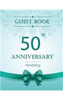 Guest Book Wedding Anniversary 50th