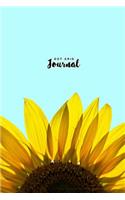 Dot Grid Journal: Sunflower Bullet Journal Notebook Blank Dotted Pages Small (6 X 9) Planner Sketch Book Diary Hand Lettering Journaling Soft Cover