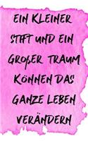 Ein Kleiner Stift Und Ein Gro