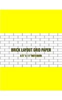 Brick Layout Grid Paper