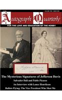 Autograph Quarterly Magazine Volume Two Issue One