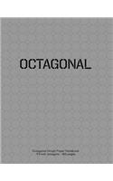 Octagonal Graph Paper Notebook 1/4 inch octagons 160 pages