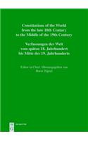 National Constitutions / Constitutions of the Italian States (Ancona - Lucca)