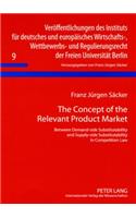 The Concept of the Relevant Product Market