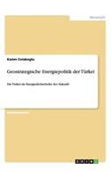 Geostrategische Energiepolitik der Türkei: Die Türkei als Energiedrehscheibe der Zukunft