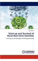 Start-up and Survival of Rural Non-farm Activities