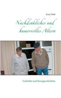 Nachdenkliches und humorvolles Altern