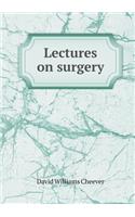 Lectures on Surgery