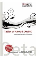 Tablet of Ahmad (Arabic): (English)