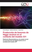 Producción de bosones de Higgs neutros en el contexto del modelo 331