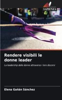 Rendere visibili le donne leader