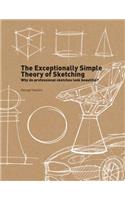 The Exceptionally Simple Theory of Sketching: Why do professional sketches look beautiful?