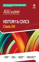 All In One Class 9th History & Civics for ICSE Exam 2024