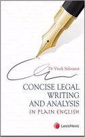 Concise Legal Writing And Analysis in Plain English