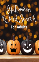 Halloween Word search For adults