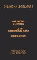 Oklahoma Statutes Title 12a Commercial Code 2020 Edition