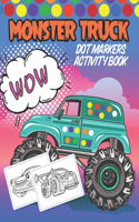 Dot Markers Activity Book Monster Truck