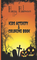 Happy Halloween Kids Activity AND Coloring Book