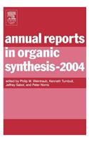 Annual Reports in Organic Synthesis