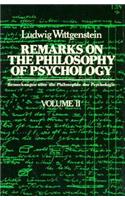 Remarks on the Philosophy of Psychology, Volume 2