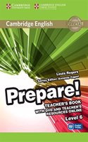 Cambridge English Prepare! Level 6 Teacher's Book with DVD and Teacher's Resources Online: (Cambridge English Prepare!)
