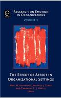 Effect of Affect in Organizational Settings