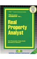 Real Property Analyst: Passbooks Study Guide