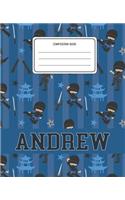 Composition Book Andrew