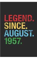 Legend Since August 1957